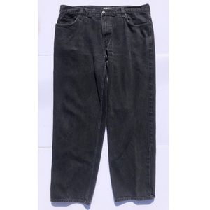 Dakota relaxed fit black jeans